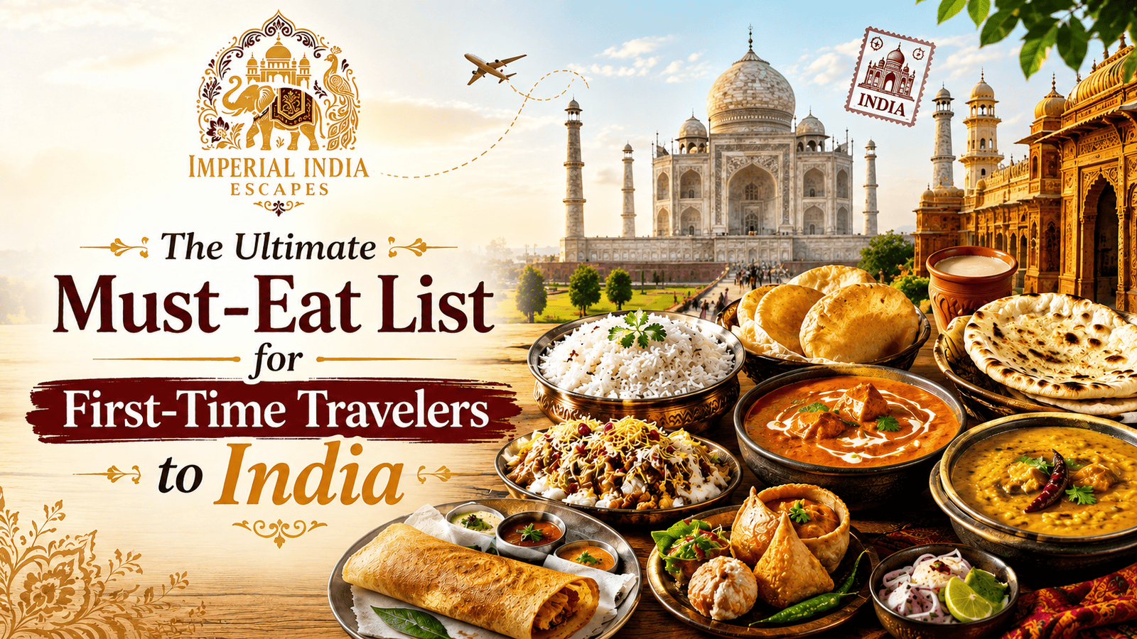 99 The Ultimate Must-Eat List for First-Time Travelers to India