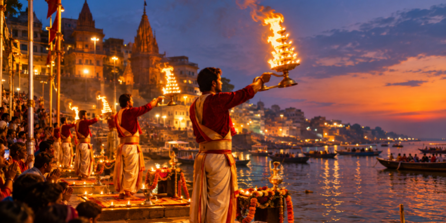 Ganga Aarti Experience in Varanasi