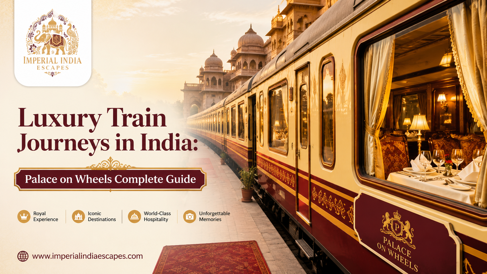 Luxury Train Journeys In India Luxury Train Journeys in India