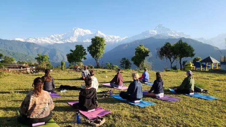 Himalayan yoga retreat