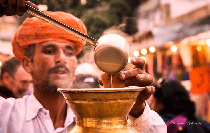 Chatting with chai in India
