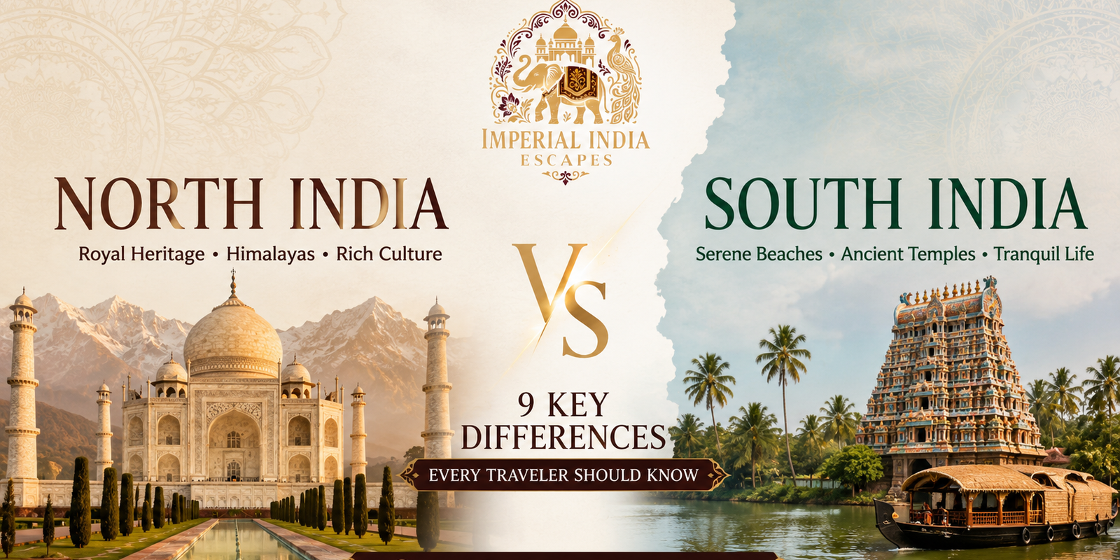 North India vs South India Travel