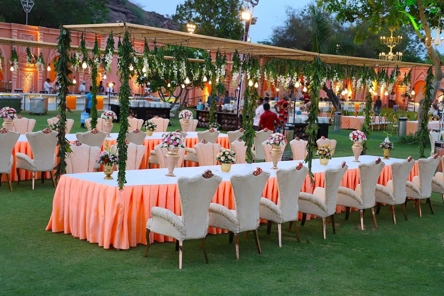 A grand palace wedding in Rajasthan