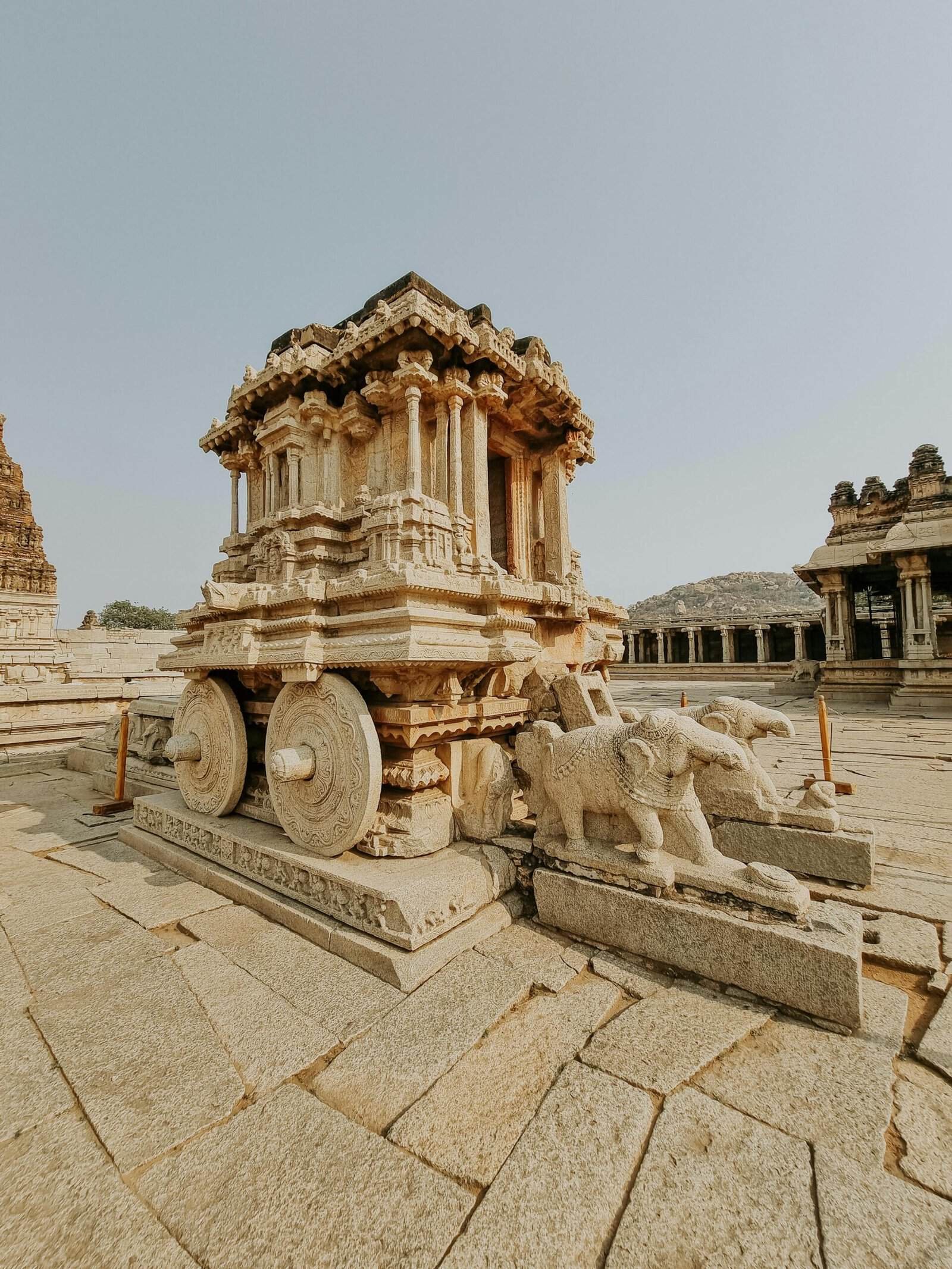 Vitthala Temple Stone Chariot Hampi